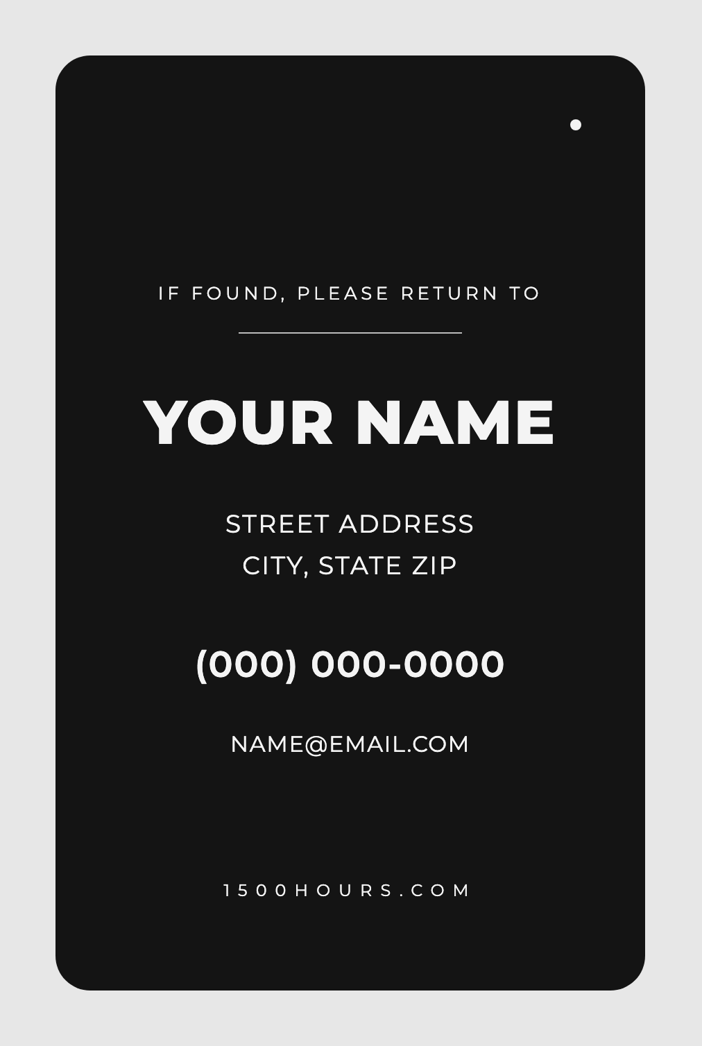 Personalization (card add-on)