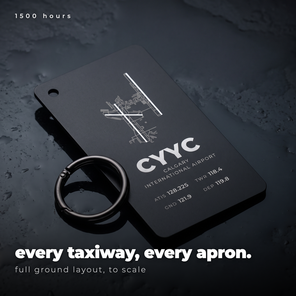 airport layout card
