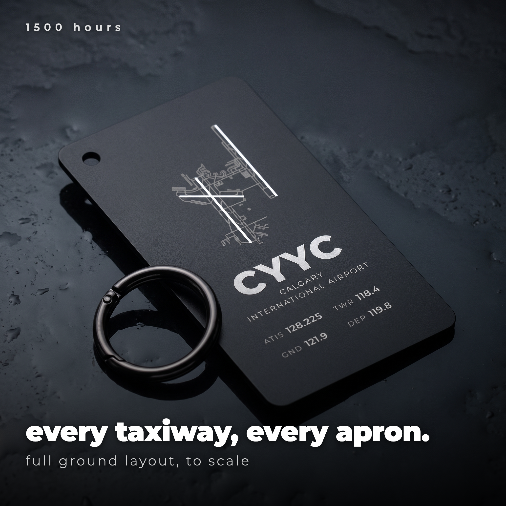 airport layout card