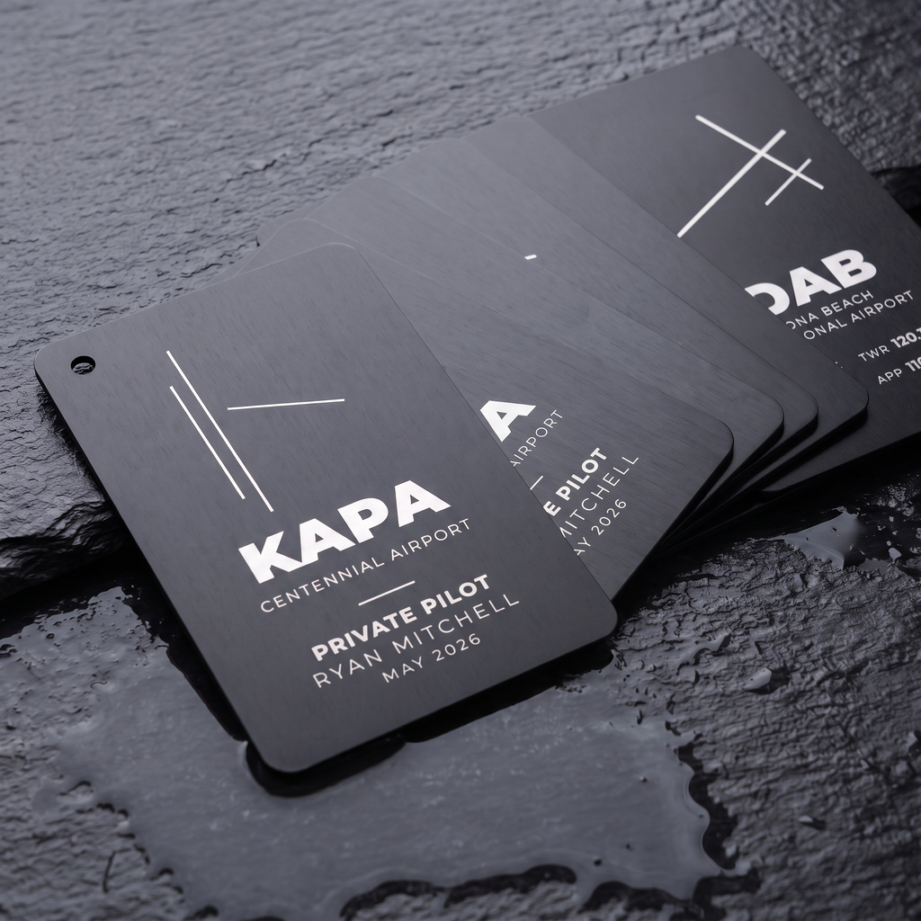 checkride card · custom