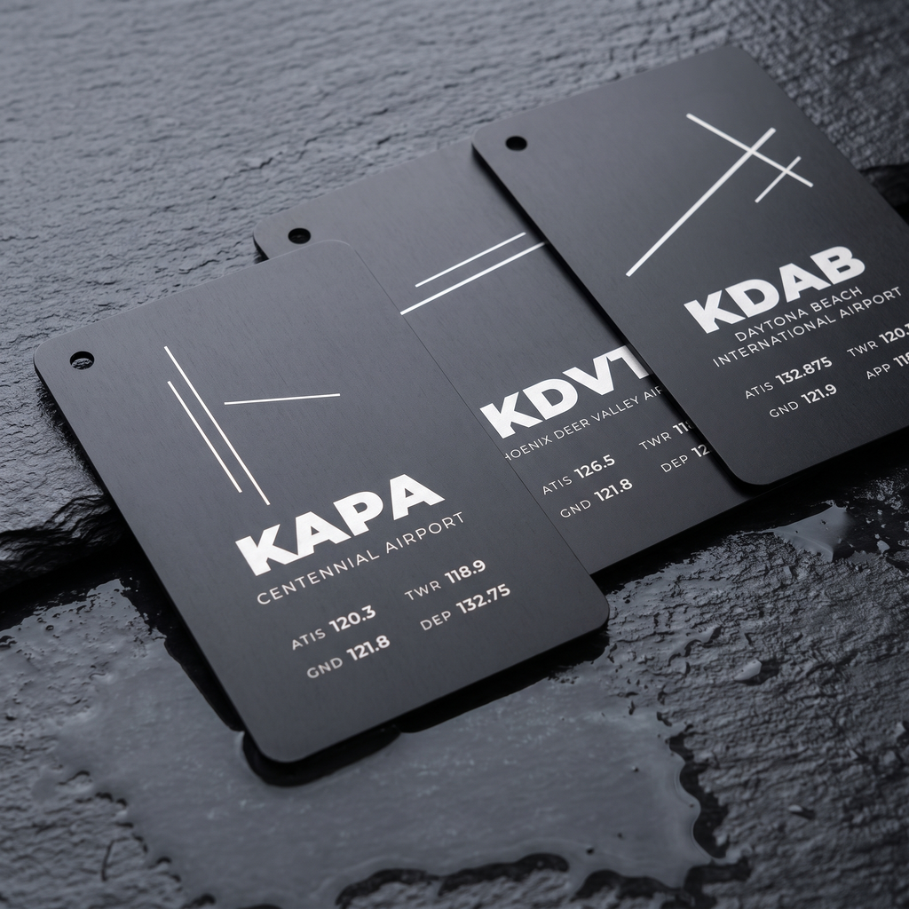 airport layout card