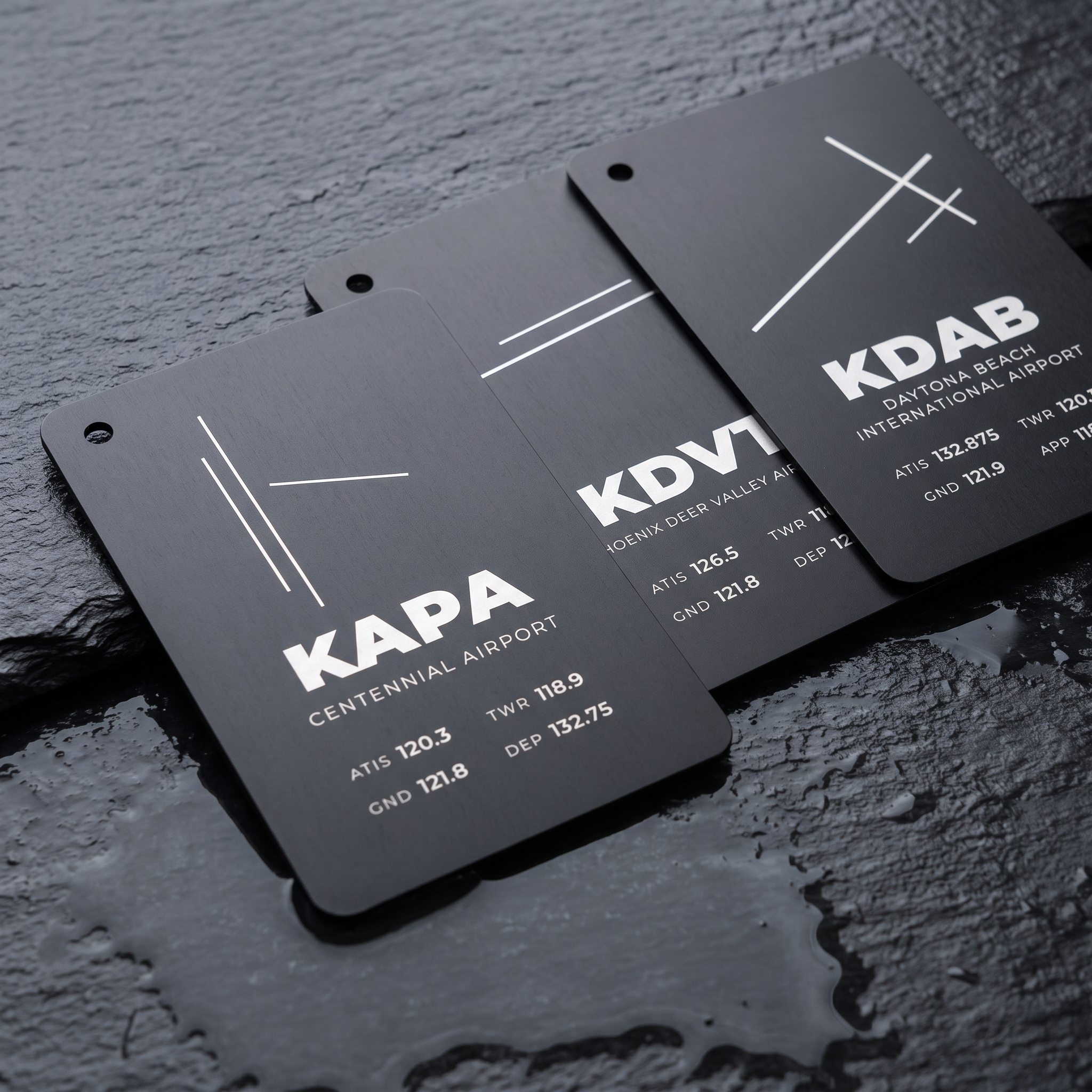 airport layout card