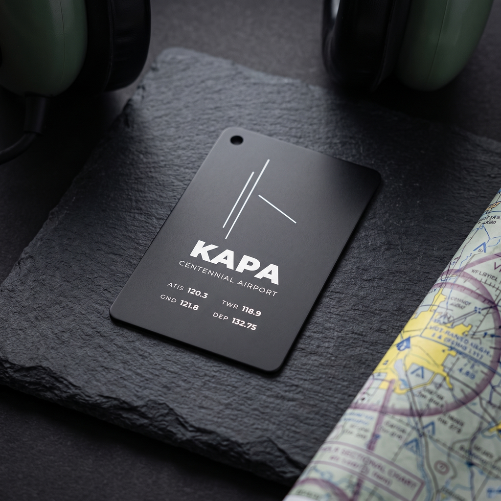 airport layout card