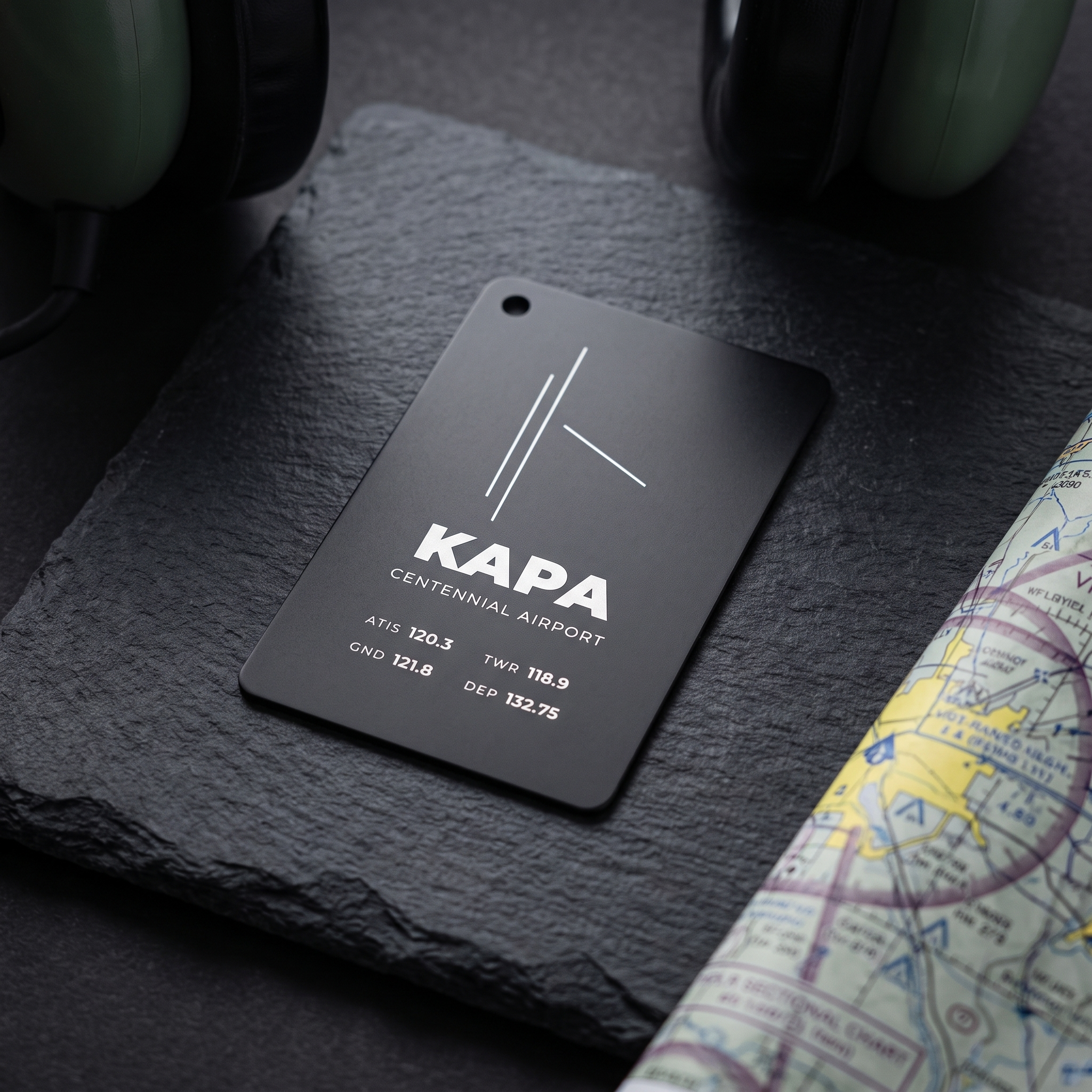 airport layout card