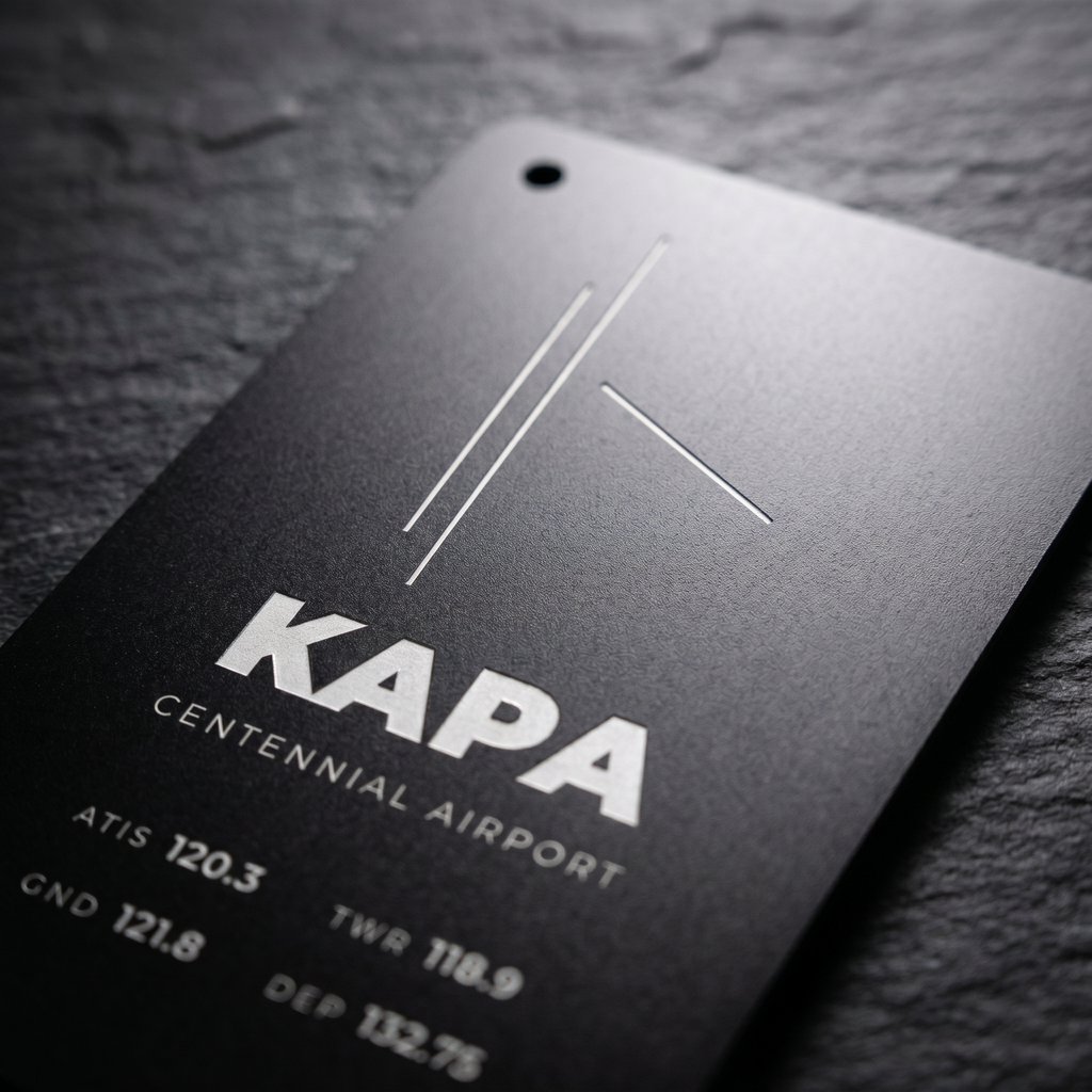 airport layout card