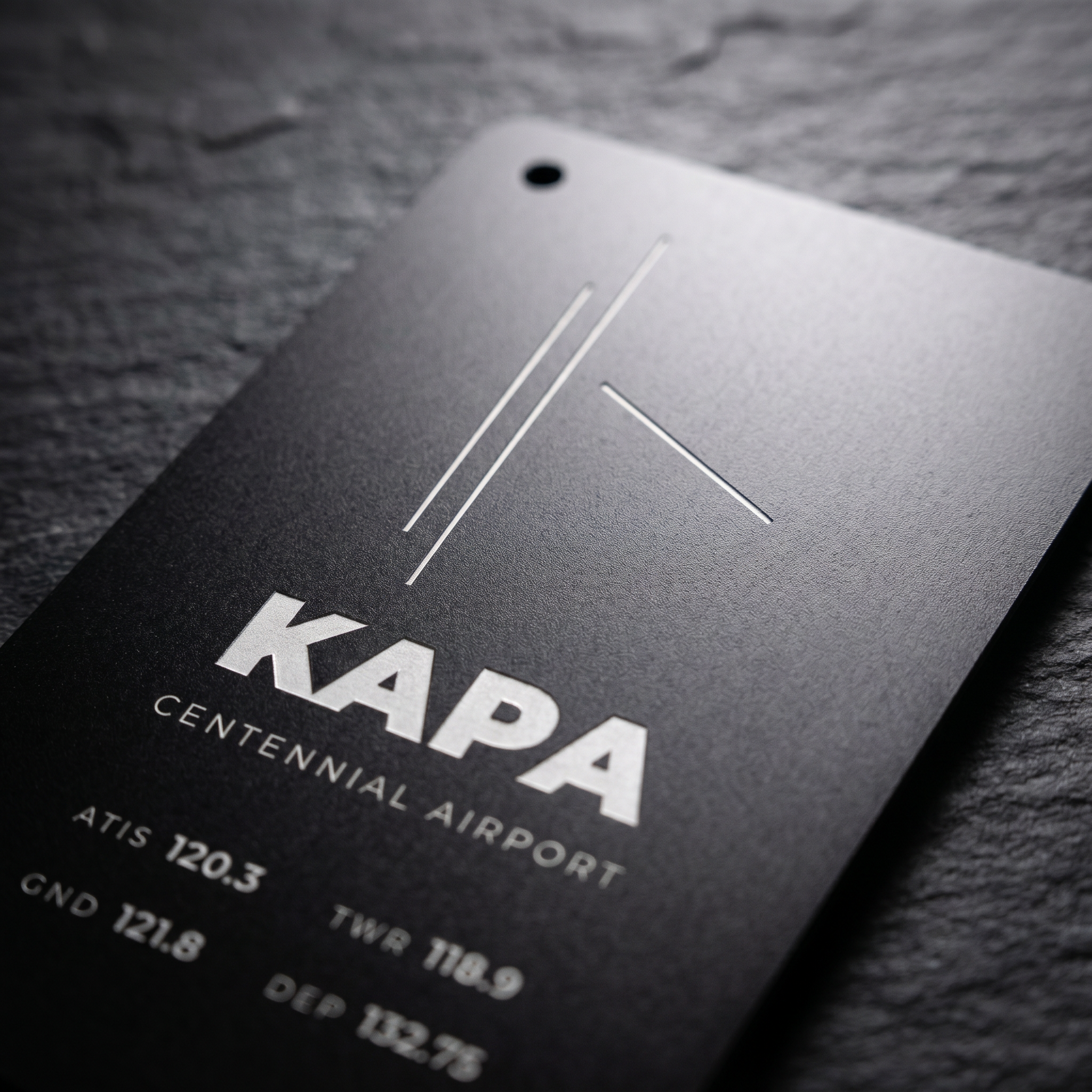 airport layout card
