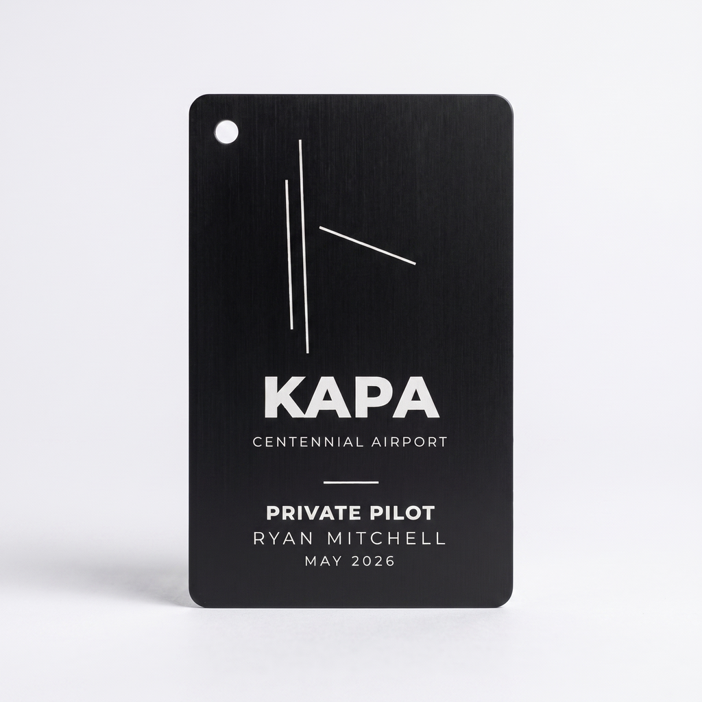 checkride card · custom